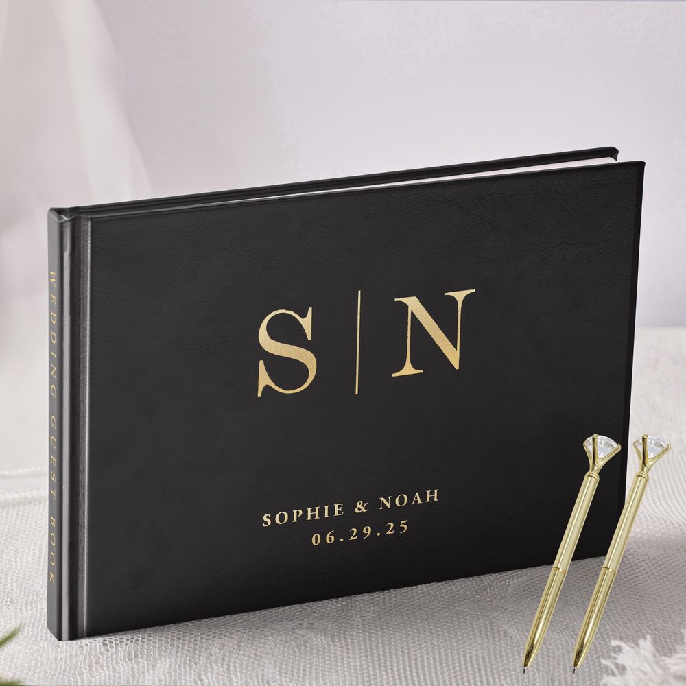 Personalized Guest Book - Libro degli ospiti per matrimonio personalizzato