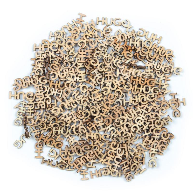 Wedding Supply Rentals - 100 pezzi di legno Hollow Letter
