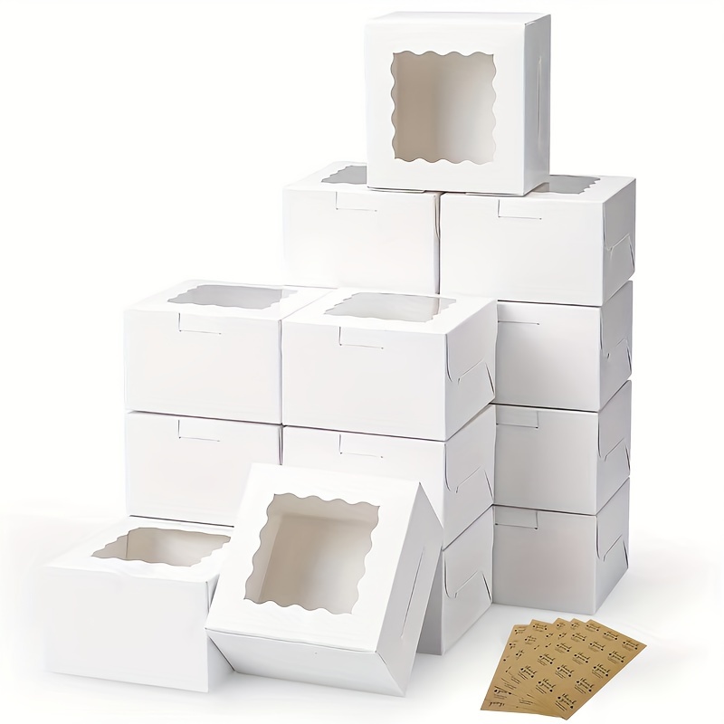 Wedding Souvenir - 10 Pezzi Scatole in Carta Kraft