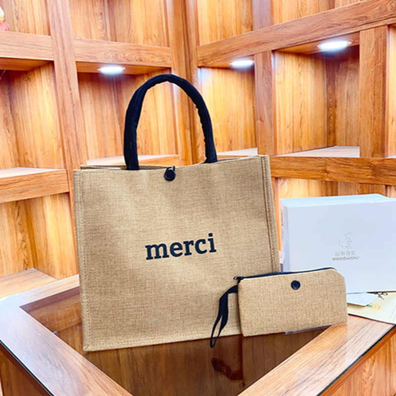 Borsa tote in lino da 2 pezzi  - Wedding Vendor recensione e prezzo