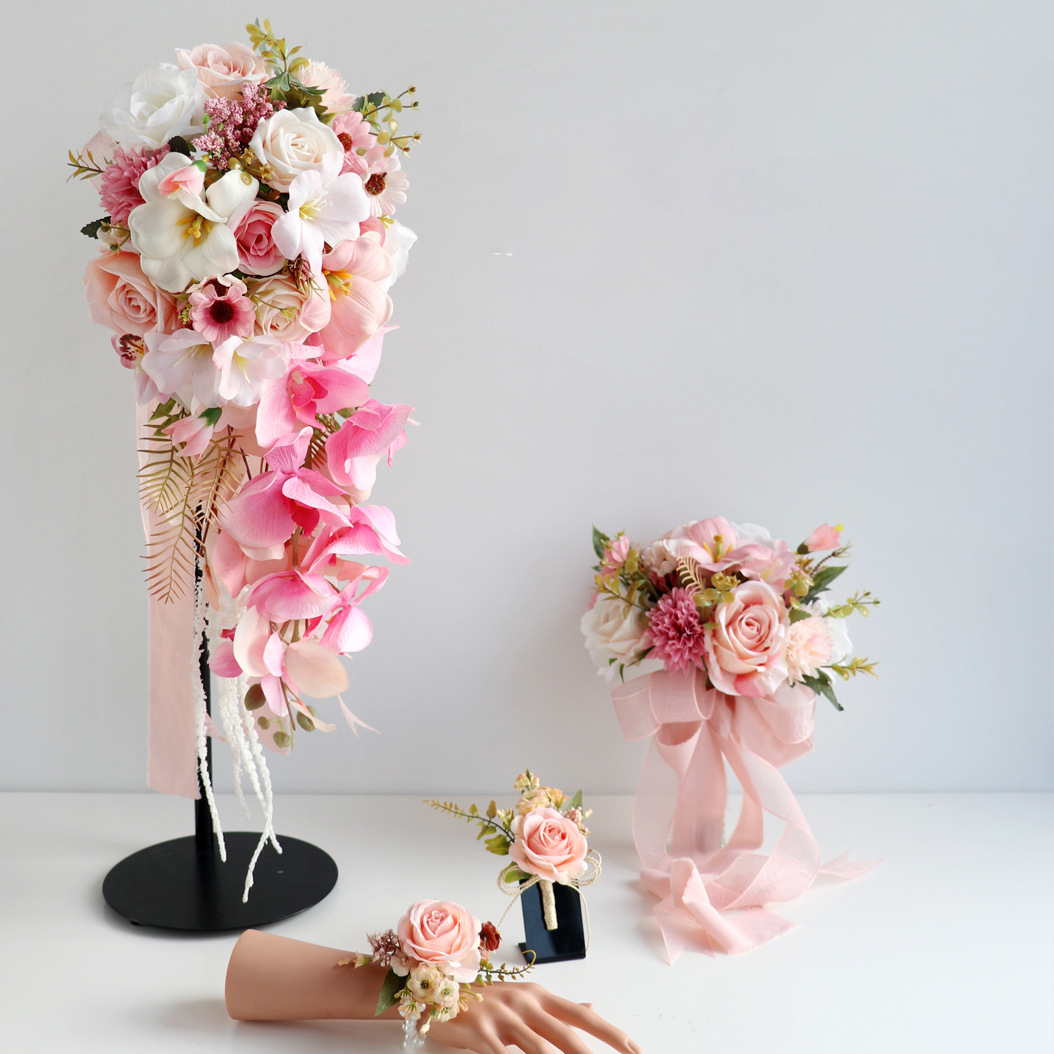 Kit Bouquet da Sposa Rosa Yann - Wedding Ceremony Supply recensione e prezzo