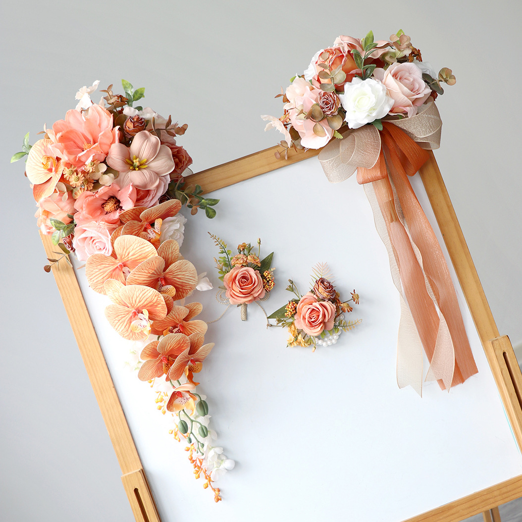 Kit Bouquet da Sposa Rosa Yann - Wedding Ceremony Supply recensione e prezzo